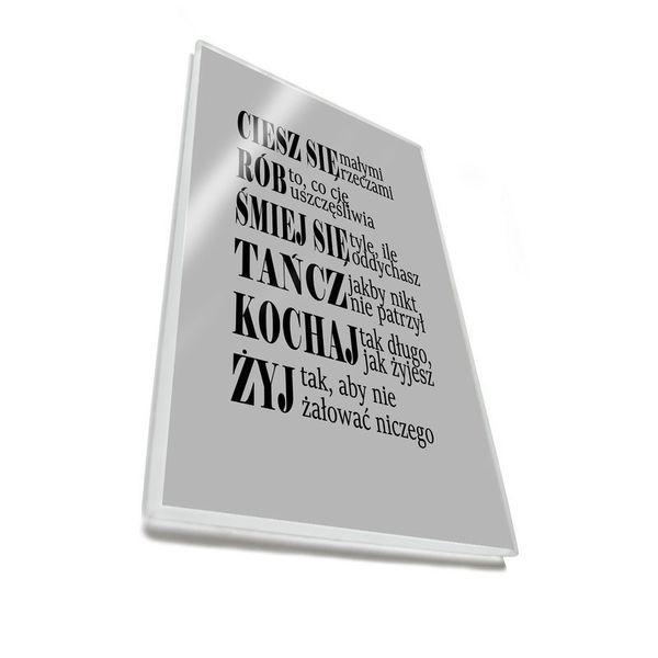 Ciesz się - magnes szklany zdjęcie 2