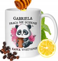 Kubek Dla Gabrieli Koleżanki Przyjaciółki Prezent Z Nadrukiem Biały 330Ml