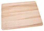 DESKA KUCHENNA Do Krojenia 35x45cm DREWNIANA Bukowa Z Rowkiem D3545
