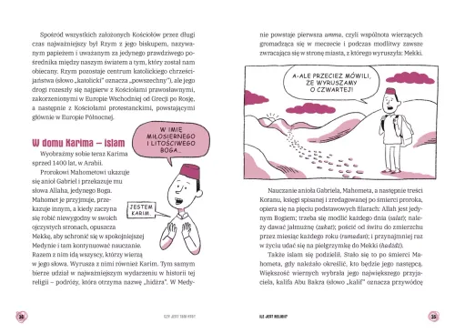 Książka dla dzieci Czy jest tam kto? Wszystko co warto wiedzieć o religiach na Arena.pl