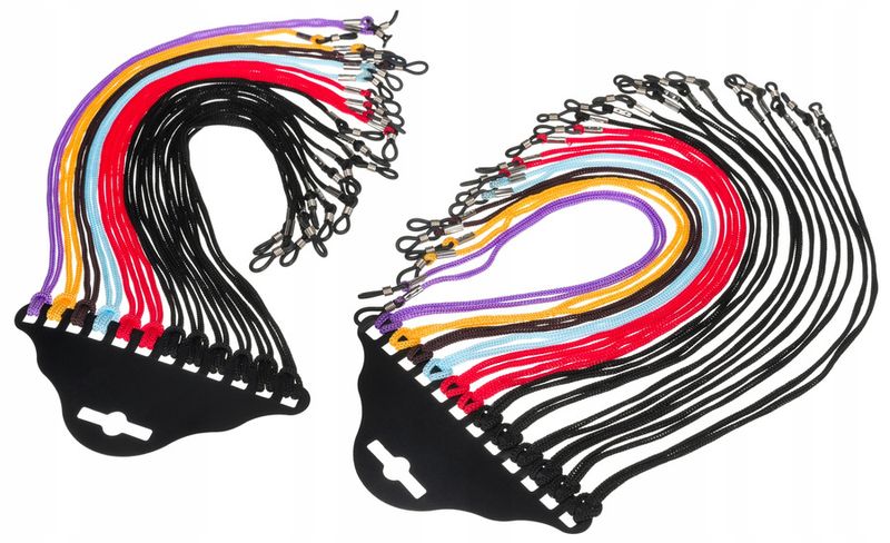 komplet sznureczków do okularów zdjęcie 1