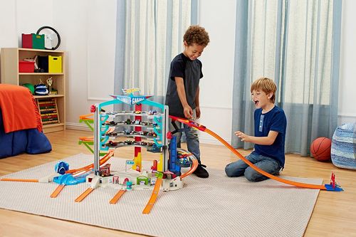 Hot Wheels CMP80 Ultimate Mega garaż z autkami na Arena.pl