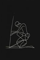 Plakat 30x45cm Linia