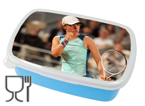 Pojemnik śniadaniowy - Lunchbox - Iga Świątek dla fana/fanki na Arena.pl