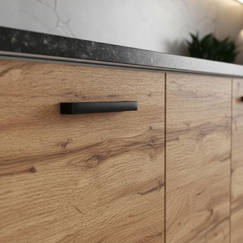 MEBLE KUCHENNE KUCHNIA ZESTAW SZAFKI MODUŁOWE BLAT JOLA 3,2M DĄB WOTAN na Arena.pl