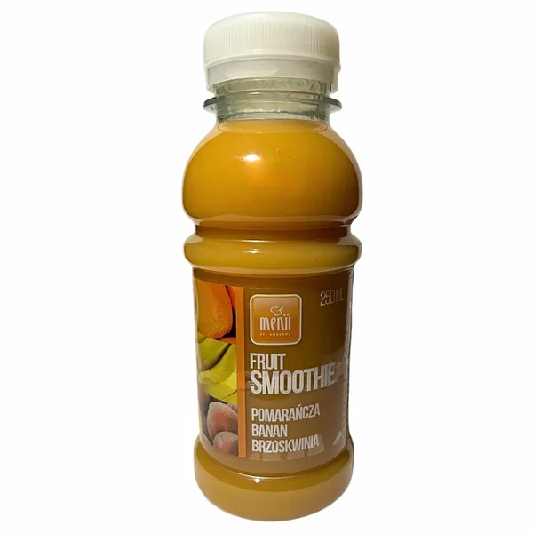Smoothie - Pomarańcza, brzoskwinia, banan 250ml zdjęcie 1