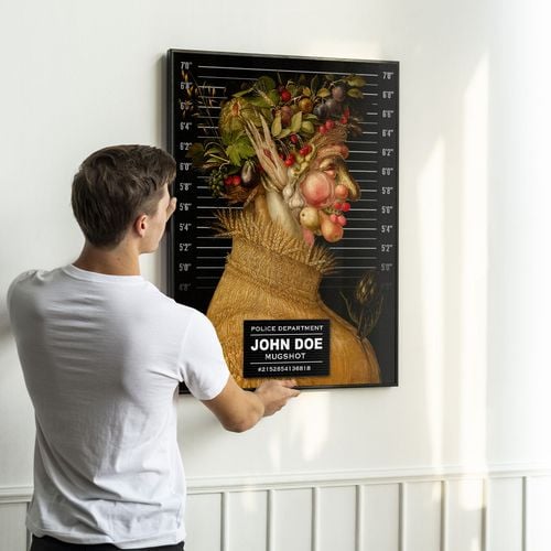Plakat cyfrowy do wydruku john doe na Arena.pl