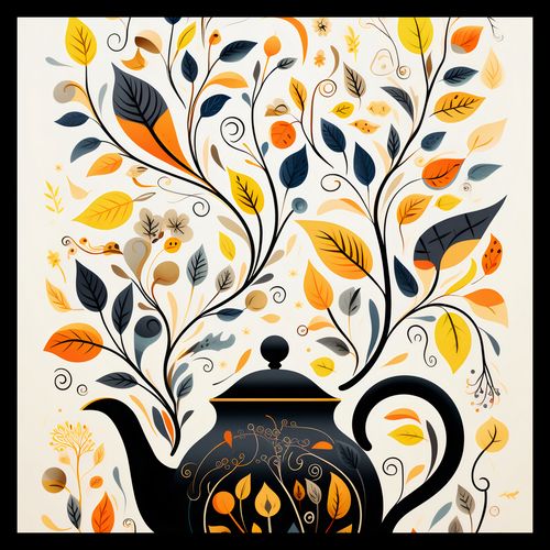 Plakat 30x30cm Jesienna Melodia na Arena.pl