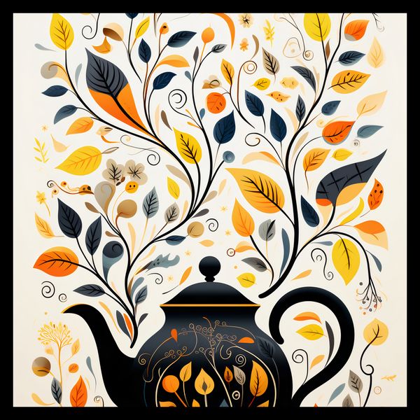 Plakat 30x30cm Jesienna Melodia zdjęcie 2