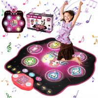 DUŻA MATA DO MUZYCZNA TAŃCZENIA ZABAWKA DLA DZIECI Z BLUETOOTH 27 POZIOMÓW