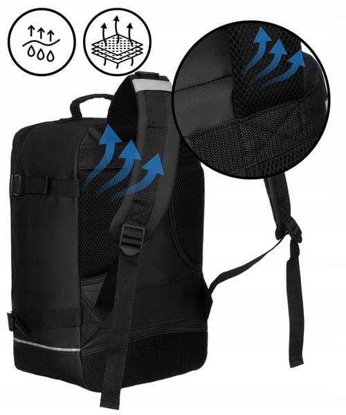 Plecak torba podróżna bagaż podręczny do samolotu Ryanair Wizzair Peterson zdjęcie 11