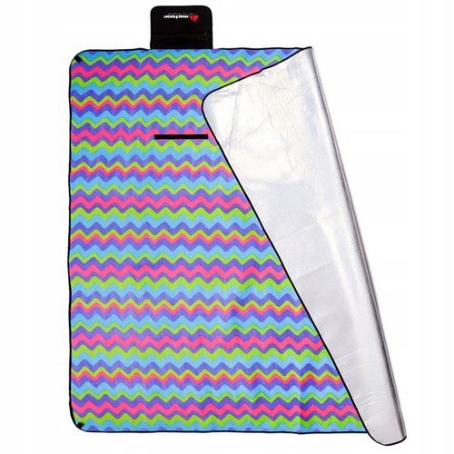 Koc Na Plażę Piknik Do Ogrodu Duży 200x180 cm na Arena.pl