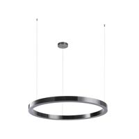 Lampa wisząca CIRCLE 100 LED tytanowa 100 cm