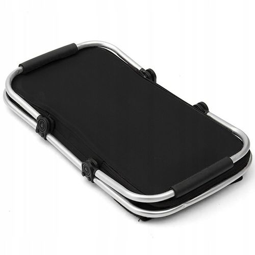 DUŻY KOSZ PIKNIKOWY KOSZYK TERMICZNY + DUŻE WKŁADY MROŻĄCE 2x 500ml. GRATIS na Arena.pl