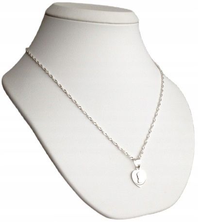 Łańcuszek Srebrny 925 Medalik Matka Boska (na PREZENT / KOMUNIA / CHRZEST) na Arena.pl