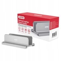Podstawka Unitek Pionowy stojak do laptopa (aluminium) silver