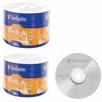 Płyty DVD-R VERBATIM DATA LIFE 4.7 GB 16x 100 szt.