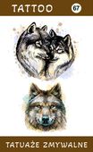 Tatuaże zmywalne Wilki