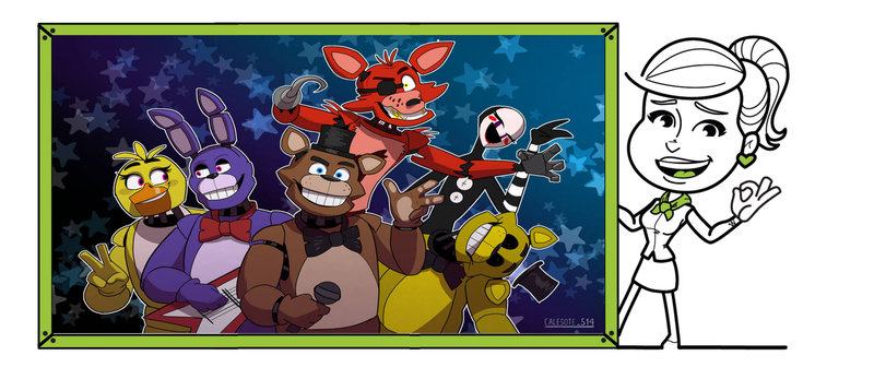 Bidon Junior FNAF Five Nights at Freddy's zdjęcie 2