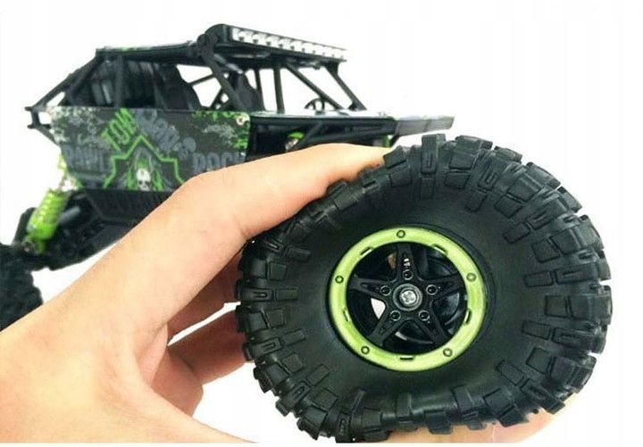 SAMOCHÓD RC ROCK CRAWLER 4x4 DWA SILNIKI AUTO TERENOWY zdjęcie 3