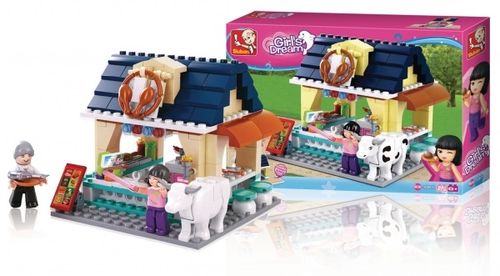 KLOCKI SLUBAN GD Bar Fast Food 225 kompatybilne z LEGO na Arena.pl