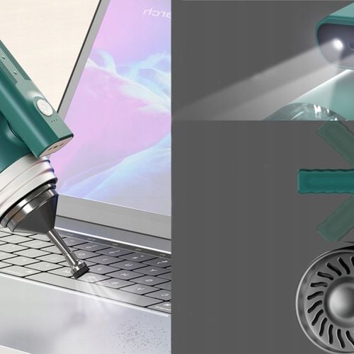 ODKURZACZ BEZPRZEWODOWY SAMOCHODOWY RĘCZNY 120W AKUMULATOROWY DO AUTA DOMU na Arena.pl