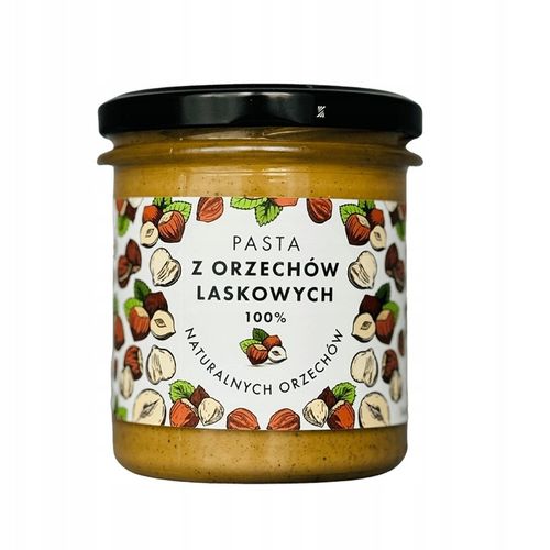 Pasta z orzechów laskowych 300 g - 100% orzechów, Bez Dodatków, na Arena.pl