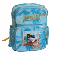 Tornister Plecak szkolny dla dzieci pcv kieszenie 41x30x15 cm Surf's Up