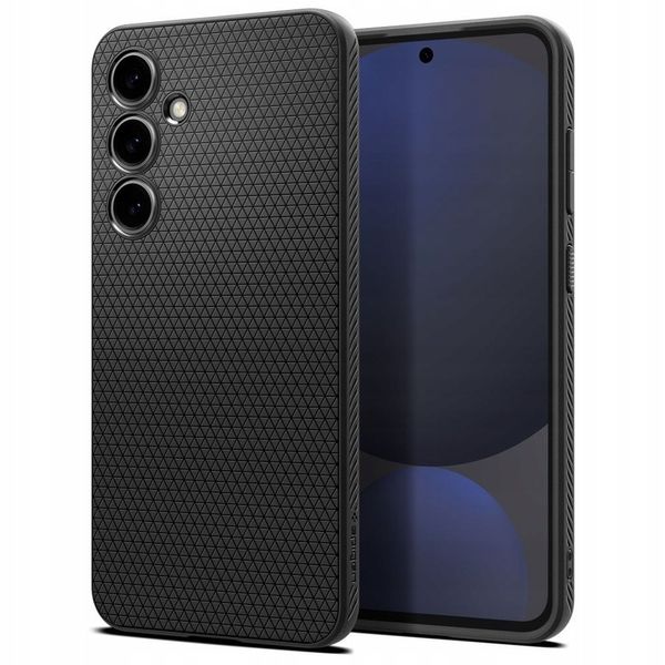 Etui Spigen Liquid Air Galaxy S25 Matte Black zdjęcie 3