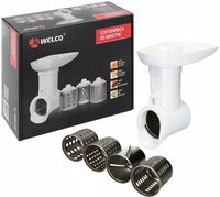 Szatkownica przystawka do maszynek Zelmer 4 tarki do warzyw na placki