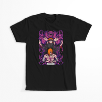 Koszulka Czarna Naruto / Boruto - WYBIERZ KOLOR KOSZULKI I FASON Męska 3XL