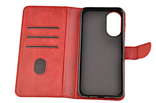 Etui portfel Wallet do Oppo A78 4G czerwony na Arena.pl