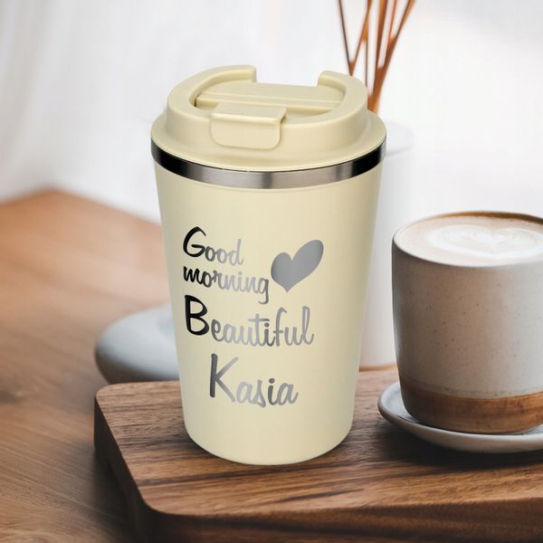 KUBEK termiczny na kawę GRAWER 350 ml termos zdjęcie 5