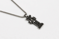 Inquisitorial Rosette | 4 cm | Metal | Gaming Pendant | Warhammer 40k