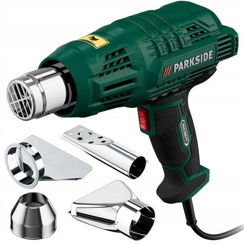 OPALARKA DMUCHAWA POWIETRZA ELEKTRYCZNA PARKSIDE 2000W 600°C 4 DYSZE na Arena.pl