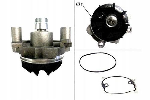 506709/VAL POMPA WODY RENAULT 2,2DCI 00- na Arena.pl