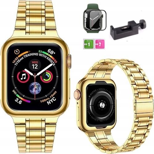BRANSOLETKA PASEK DO APPLE WATCH 1 2 3 4 5 6 7 8 9 SE 38mm/40mm/41mm +SZKŁO na Arena.pl