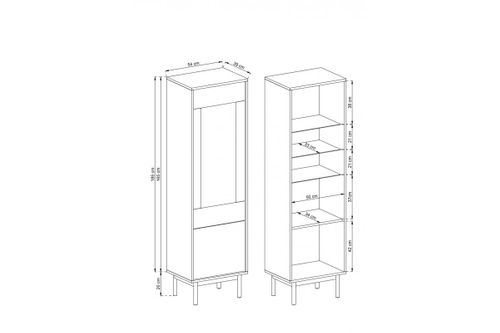 System pokojowy ADVANCED w stylu loftowym na Arena.pl