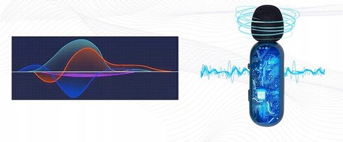 2X MIKROFON KRAWATOWY IPHONE BEZPRZEWODOWY + ETUI na Arena.pl