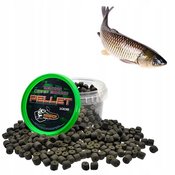 PELLET HACZYKOWY MARGROM 8mm 100g Amur zdjęcie 1