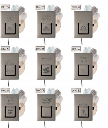 Notes z kieszonką notatnik A5 na prezent z imieniem dla adwokata grawer na Arena.pl