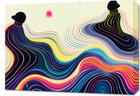 Obraz 70x50cm Wodnista Tafla