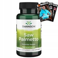 SWANSON PALMA SABAŁOWA SAW PALMETTO ODPORNOŚĆ UKŁAD MOCZOWY 540 mg 100 kaps