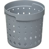 Koszyk organizer seoul round medium koszyczek na drobiazgi okrągły szary