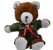 Maskotka Miś 35cm Harcerz