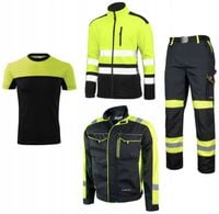 Ubranie Robocze Komplet Do Pracy Ostrzegawcze 52