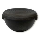 MISKA + POKRYWKA KUCHENNA PRACTIC 24 CM 3 L CZARNA