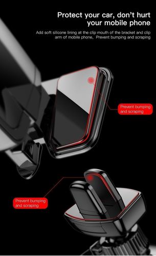 Uchwyt samochodowy Baseus Robot Air Vent Black na Arena.pl