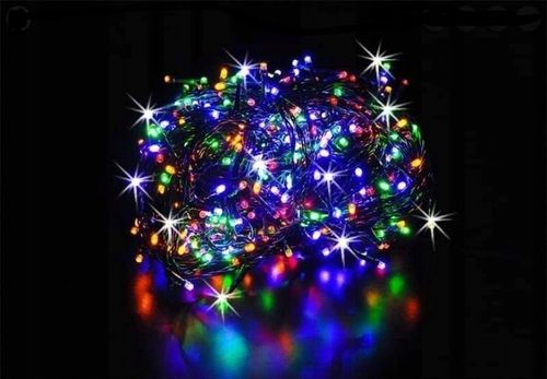 LAMPKI CHOINKOWE LED 500 GRUBY KABEL + Flash 40m na Arena.pl