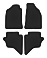 Dywaniki welurowe Mazda BT-50 2007-2012 pickup czarne 4 szt.